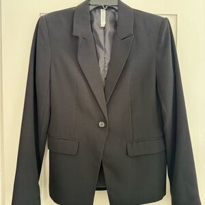 Mural Black Blazer -L